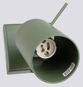 Spot de perete Sollux SL.1500 RING 1xGU10/10W/230V verde