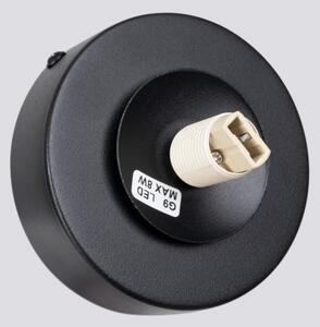 Aplică Sollux SL.1461 YOLI 1xG9/8W/230V negru