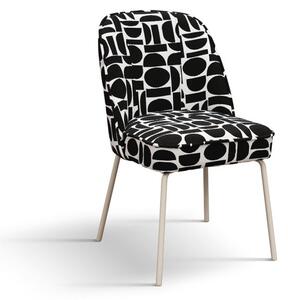 Set 2 scaune Selina - NEGRU