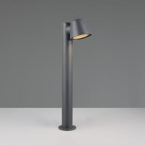 Trio Lighting Lampă cu soclu Beni, negru mat, înălțime 60 cm, metal, reglabil, Negru, Metal, Modern