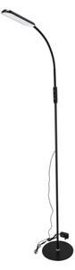 Lampadar LED dimabil TEILO LED/10W/230V 3000/4000/6500K negru + telecomandă