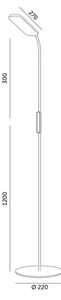 Lampadar LED dimabil TEILO LED/10W/230V 3000/4000/6500K negru + telecomandă