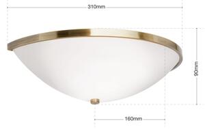 Aplică Orion WA 2-1212/1 AIDA 1xE14/40W/230V bronz/patină