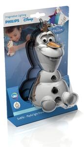 Philips 71768/08/16 - Lampă pentru copii Disney Frozen Olaf LED/0,3W/2xAAA om de zăpadă