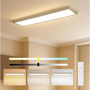 Brilagi-LED Aplica LED de baie dimabilă FRAME SMART LED/50W/230V 120x30 IP44 + telecomandă