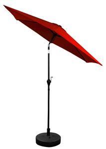 Aga Umbrelă de grădină înclinabilă 250 cm Roșie