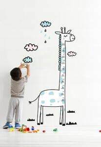 Autocolant de perete fermecător Girafă 170 x 79 cm