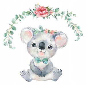 Autocolant drăguț de perete cu urs koala