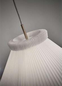 LE KLINT Lampă suspendată Le Model 1, plastic, alb, Ø 44 cm, reglabil, Alb, Camera de zi / sufragerie, Plastic, Scandinavă
