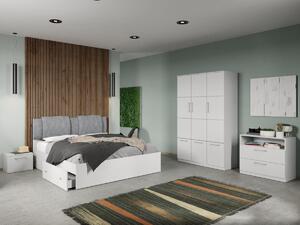 Set dormitor complet Alb Adapto C01