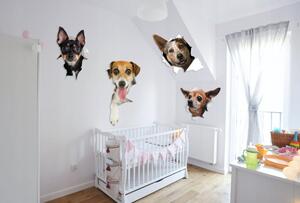 Autocolant de perete unic pentru iubitorii de câini 60 x 120 cm