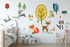 Autocolant decorativ de perete pentru copii 60 x 120 cm