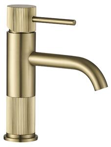 Baterie pentru baie Rea Lungo Stripe Brush Gold Low