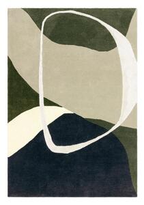 Covor verde handmade din lână 160x230 cm Matrix – Asiatic Carpets