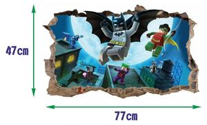 Autocolant de perete Batman Superhero 47x77cm