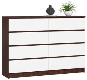 Comodă Keanu III (wenge + Alb). Promo -12%. 1151928