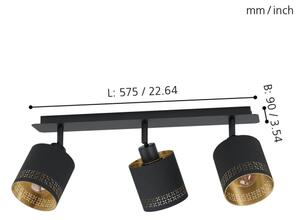 Eglo 99278 - Lampă spot ESTEPERRA 3xE27/28W/230V