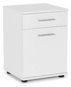 Noptiera Adore Trendline, Alb - Maro, 40x57x39 cm