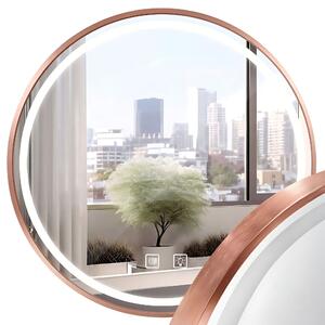 Oglindă LED 70cm MMJ BRUSH COPPER