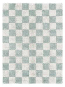 Covor albastru deschis/crem lavabil/țesut manual din bumbac 120x160 cm Kitchen Tiles Blue Sage – Lorena Canals