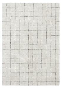 Covor crem lavabil/țesut manual din bumbac 120x160 cm Mosaic – Lorena Canals