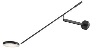 Maytoni Aplică de perete LED Fad, negru, metal 100 cm reglabil, reglabil, Negru, Camera de zi / sufragerie, Metal, Modern
