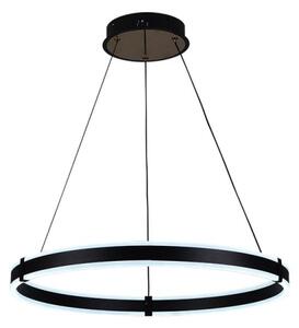 Brilagi-LED Pendul pe cablu CIRCLE LED/85W/230V 3000-6500K dimerizabil negru + telecomandă