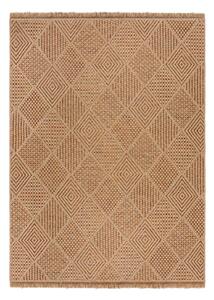 Covor pentru exterior și interior în culoare naturală 120x170 cm Nora Diamond – Flair Rugs