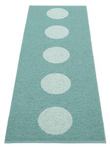 Covor tip traversă pentru interior și exterior turcoaz 70x200 cm Vera Pop Jade – Pappelina