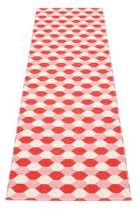 Covor tip traversă pentru interior și exterior roșu 70x250 cm Dana Coral – Pappelina