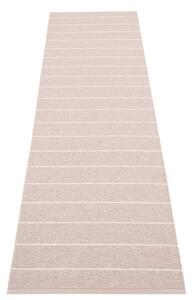 Covor tip traversă pentru interior și exterior roz deschis 70x270 cm Carl Pale Rose – Pappelina