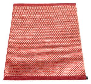 Covor pentru exterior și interior roșu 60x85 cm Effi Dark Red – Pappelina