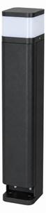BRILAGI - Lampă de exterior cu 2 prize SCHUKO PILLAR 1xG9/11W/230V IP44 neagră