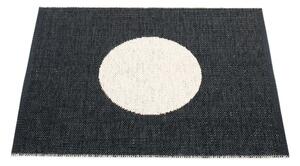 Covor pentru exterior și interior alb-negru 70x90 cm Vera Black – Pappelina