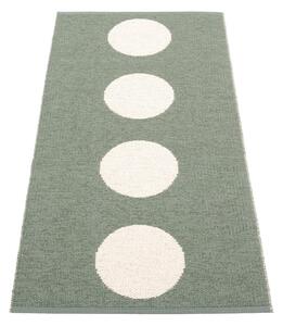 Covor tip traversă pentru interior și exterior verde 70x150 cm Vera Army – Pappelina