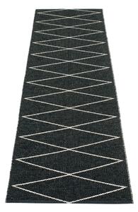 Covor tip traversă pentru interior și exterior negru 70x240 cm Max Black – Pappelina