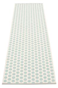 Covor tip traversă pentru interior și exterior verde mentă 70x250 cm Noa Pale Turquoise – Pappelina
