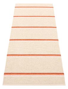 Covor tip traversă pentru interior și exterior cărămiziu/crem 70x180 cm Olle Brick Cream – Pappelina