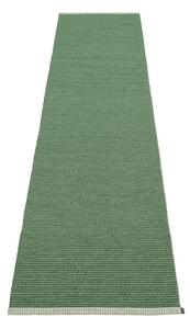 Covor tip traversă pentru interior și exterior verde 70x300 cm Mono Leaf Oregano – Pappelina