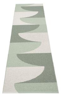 Covor tip traversă pentru interior și exterior verde 70x270 cm Hill Army Misty Mint – Pappelina