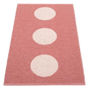 Covor pentru exterior și interior roșu deschis 70x120 cm Vera Pop Blush – Pappelina