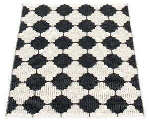 Covor pentru exterior și interior alb-negru 70x90 cm Marre Black Coral – Pappelina