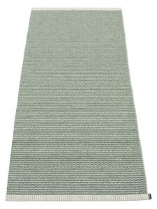 Covor tip traversă pentru interior și exterior verde deschis 60x150 cm Mono Sage Army – Pappelina