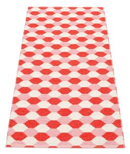 Covor tip traversă pentru interior și exterior roșu 70x160 cm Dana Coral – Pappelina