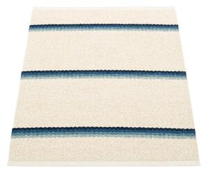 Covor pentru exterior și interior albastru/crem 70x90 cm Olle Blue Vanilla – Pappelina
