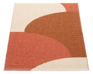 Covor pentru exterior și interior cărămiziu 70x90 cm Hill Brick Rust – Pappelina