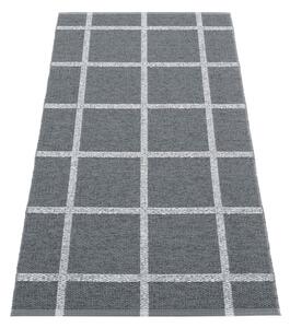 Covor tip traversă pentru interior și exterior gri antracit 70x150 cm Ada Granit – Pappelina