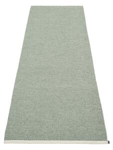 Covor tip traversă pentru interior și exterior verde deschis 70x200 cm Mono Sage Army – Pappelina