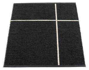 Covor pentru exterior și interior negru 70x90 cm Fred Black – Pappelina