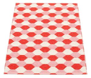 Covor pentru exterior și interior roșu 70x100 cm Dana Coral – Pappelina